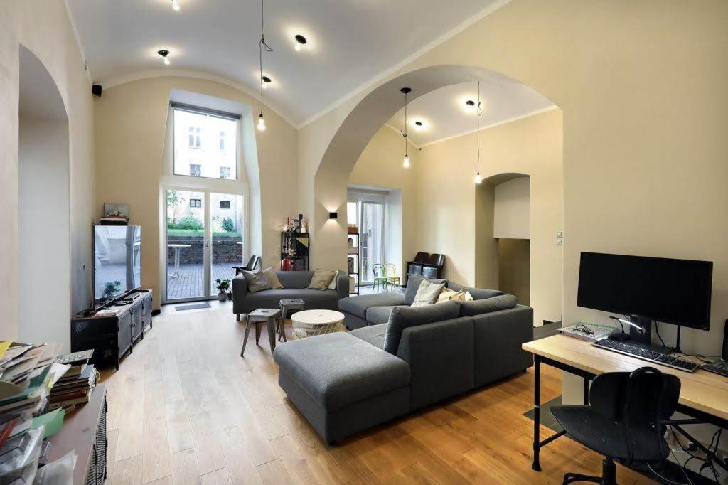 דירה Design Loft 2 Minutes To Wenceslas Square פראג